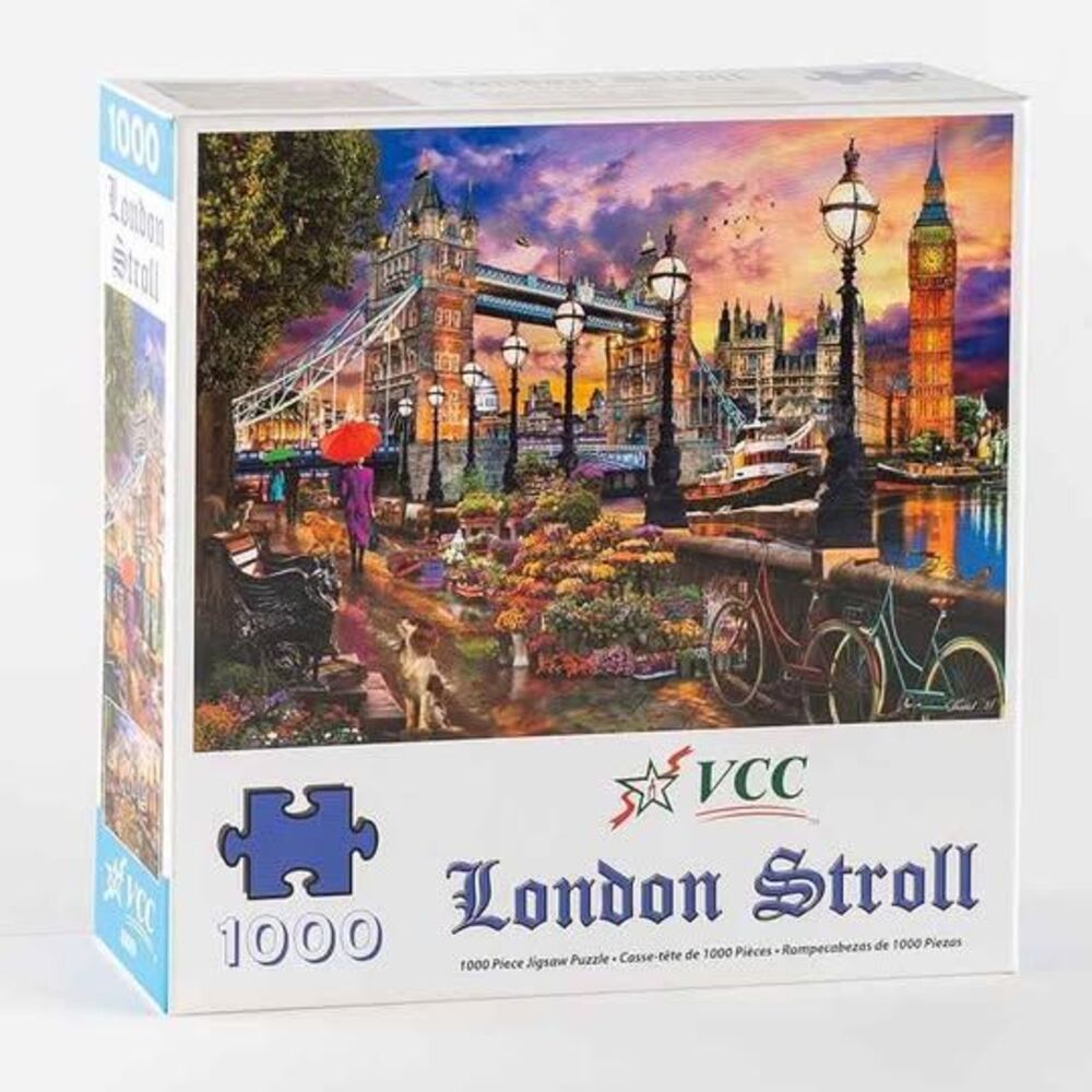 "London Stroll" Jigsaw Puzzle 1000pcs NEW